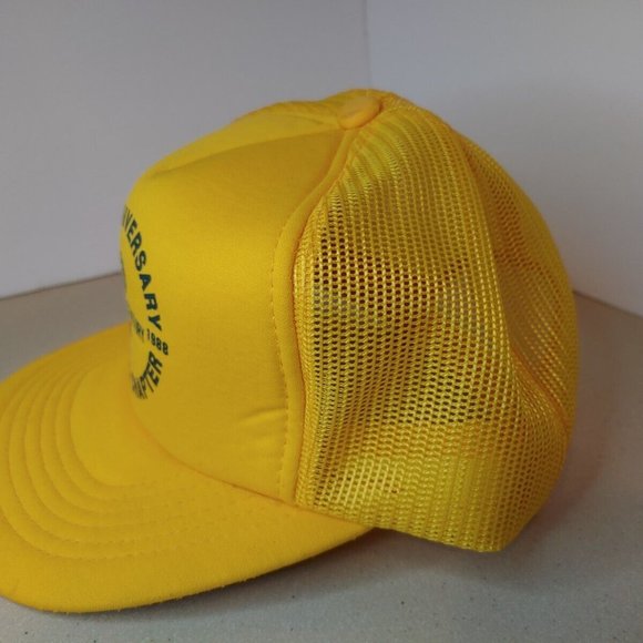 Vintage 80s GE General Electric Trucker Hat Employee Cap 50th Anniversary RV VTG - Picture 4 of 8